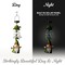 G128 Solar Garden Gnome Hanging Outdoor Decoration | Green Hat Gnome with Flute, LED Lights Color Changing, Colorful Yard Art for Lawn Patio Backyard